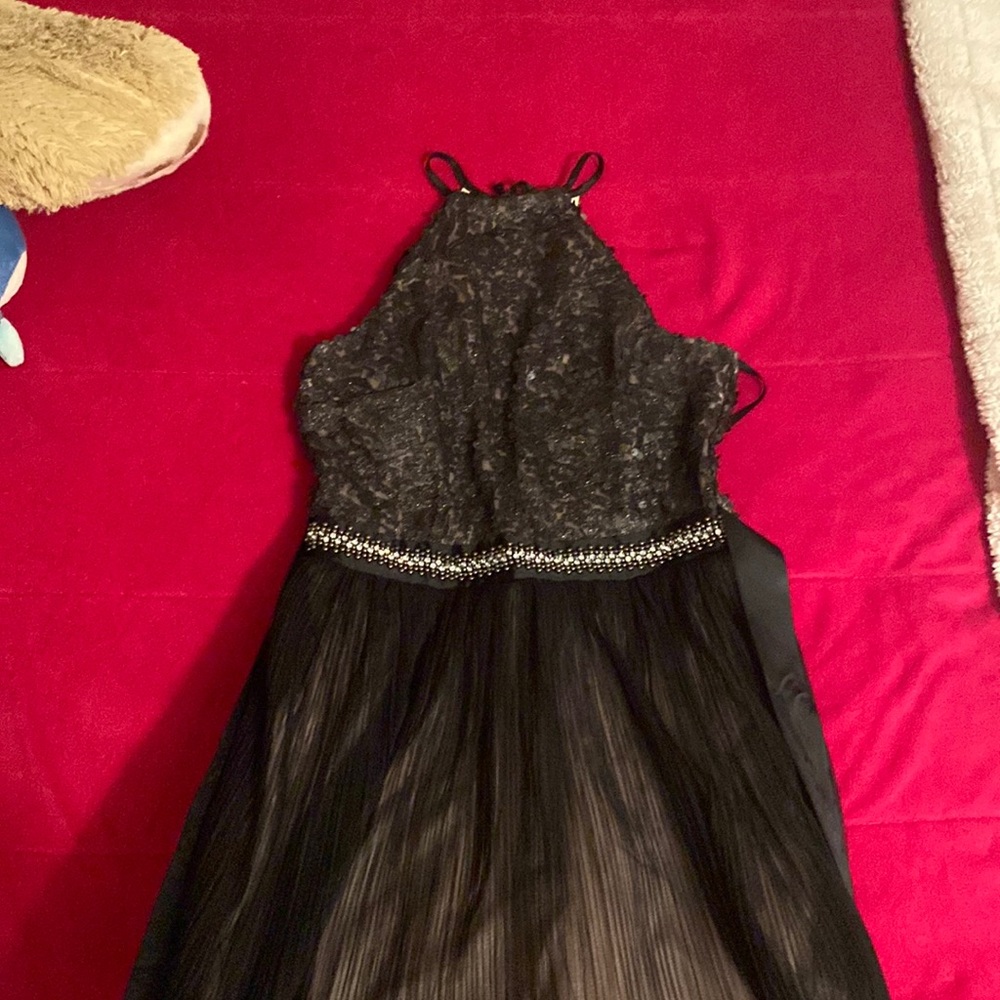 Halter top formal dress